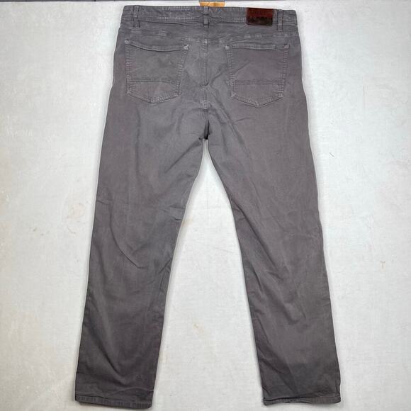 Orvis five pocket cotton blend canvas jeans men’s size 40 x 32 in grey - Picture 6 of 6